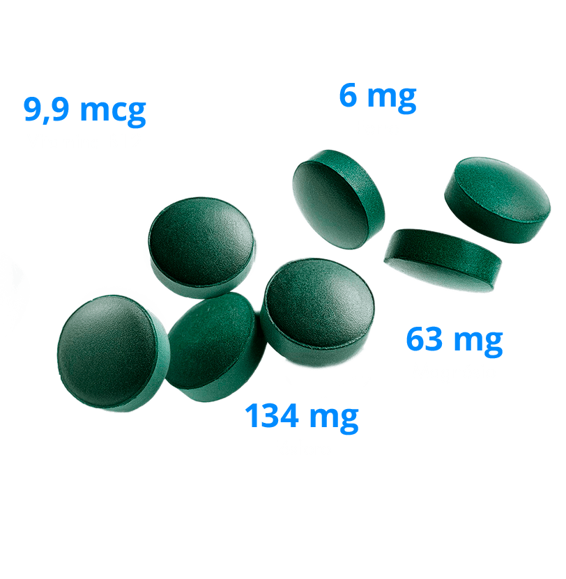 Composição Spirulina Pure